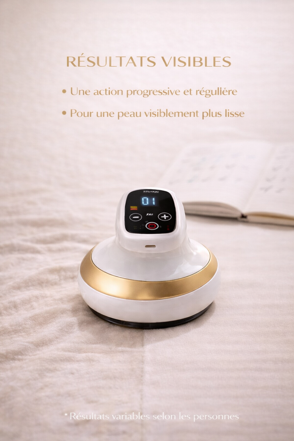 Pulsera Active - Masseur ventouse électrique pour cellulite résistante